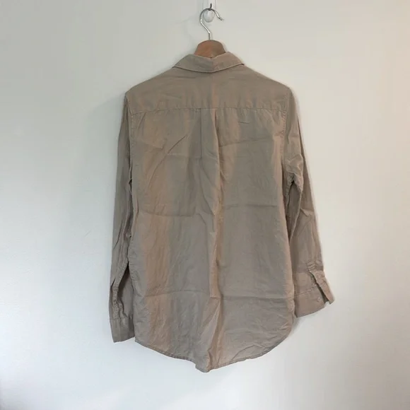 Quince Linen Shirt in Driftwood - Picture 6 of 6